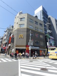 桃谷駅種変のお店